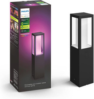 Záhradné vonkajšie LED svetlo SLUG 40 cm 15,8 W 1180 lm IP44 Biela a farebná atmosféra RGB + TW Black Smart SMART Zigbee Bluetooth Impress LowVolt Philips HUE