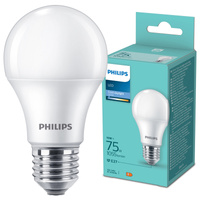 LED žiarovka E27 A60 10W = 75W 1055lm 6500K studená biela 180° Essential Philips