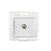 Ekvipotenciálna zásuvka štvorcová zemná biela LOGI Kanlux