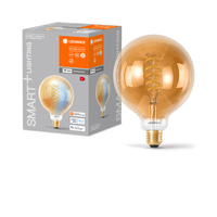 LED žiarovka E27 8W = 50W 600lm CCT Stmievateľná SMART+ WiFi Filament Globe Ledvance