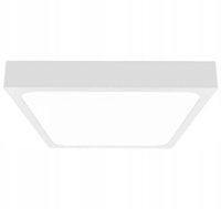 Plafond LED panelová lampa do kúpeľne 18W 1800lm 4000K IP44 23cm štvorcová biela