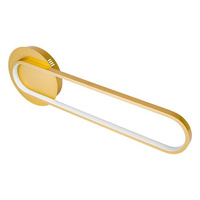 LED nástenné svietidlo Dekoratívne 18W 1900lm 4000K 120° Gold 63cm Goldimo Masterled