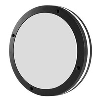 Záhradné svietidlo Vonkajšie nástenné svietidlo 2x E27 270° čierne IP44 Round Paula Masterled