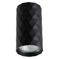 Halogénové tuba reflektory s povrchovou montážou Masterled Spot GU10 Round Black Glamour