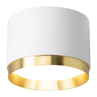 Halogénová tuba s reflektorom na povrchovú montáž Spot GX53 Round White Gold Lumet Masterled