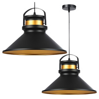 Masterled E27 Black Gold Copper Tao stropné závesné svietidlo