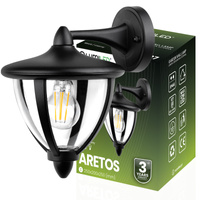 Záhradná lampa E27 LED Lantern ARETOS LUMILED