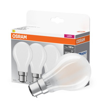 3x LED žiarovka A60 B22d 11W = 100W 1521lm 2700K teplá biela 320° BASE Osram