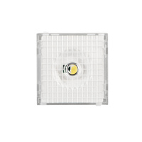 Osvetľovací modul so záložným zdrojom Štvorcová biela kancelária Kanlux