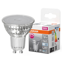 LED PAR16 reflektor GU10 4,1W = 32W 350lm 4000K, neutrálna biela CRI90 120° Stmievateľné SUPERSTAR Osram