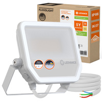 LED reflektor vonkajší reflektor 41W 5500lm 3000K IP66 biely reflektor Ledvance