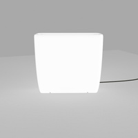 Záhradné svietidlo vonkajšie stojace E27 biele vodotesné IP44 FLOWERPOT L 9713 Nowodvorski