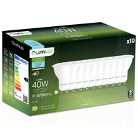 10x LED žiarovka GU10 s reflektorom PAR16 3,4W = 40W 470LM 6500K studená 38° LUMILED