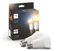 2x LED žiarovka E27 A60 9W = 60W 806lm 2200-6500K CCT SMART Smart Bluetooth ZigBee White Ambiance Philips HUE