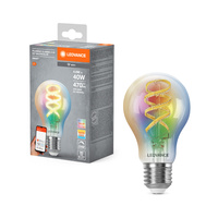 LED žiarovka E27 Traditional 4,8W = 40W 470lm RGBW CCT Stmievateľná SMART+ WiFi Filament Classic Ledvance