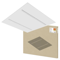 LED panel Kancelárske svietidlo Stropné svietidlo 33W 4000lm 4000K, neutrálna biela zapustené biele 62x62cm UGR16 IndiviLED Ledvance