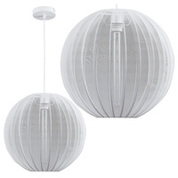 Stropné závesné svietidlo E27 biele JAPANDI Sanico Goldlux