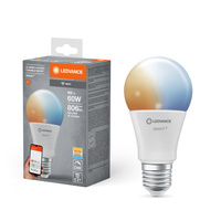 LED žiarovka E27 9W = 60W 806lm CCT Stmievateľná SMART+ WiFi Classic Ledvance