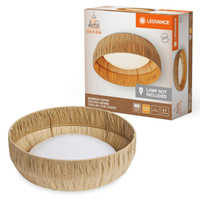 Plafond LED stropné svietidlo 12W 400lm 3000K, teplá biela hnedá 30cm Dekor Ledvance