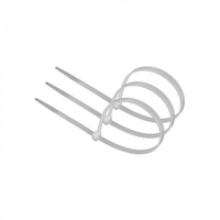 Káblové pásky 4,6x200 mm Biela PREMIUM TRIPP-46200W .MORE 100 ks.