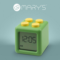 Detský elektronický budík zelený batéria mAh MARY'S CLOCK