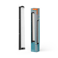 Kúpeľňové svietidlo LED Nástenné svietidlo nad zrkadlo Stmievateľné 12W 1100lm CCT Čierna IP44 60cm Obris Ledvance