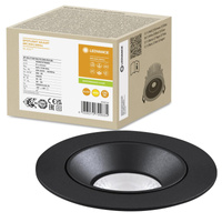 LED zapustené stropné zapustené bodové svietidlo 8W 680lm CCT Stmievateľné LED Spot Black Air Adjust Ledvance