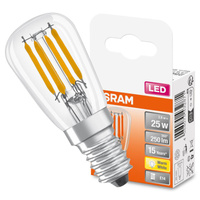LED žiarovka T26 Tubular E14 2,8W = 25W 250lm 2700K teplá biela 300° SPECIAL Osram