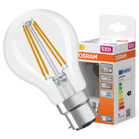 LED žiarovka A60 B22d 7,5W = 75W 1055lm 4000K neutrálna biela 300° Retrofit Filament CLASSIC Osram