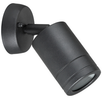 Vonkajšie nástenné svietidlo GU10 čierne IP44 Olimp Sanico Goldlux