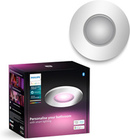 Zapustené svietidlo LED Hermetic IP44 Kúpeľňové svietidlo 4,2 W 400 lm IP44 White a Color Ambiance RGB + TW Chrome Smart SMART Zigbee Bluetooth Xamento Philips HUE