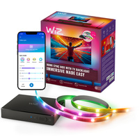 Inteligentný RGBIC LED pás pre 75"-85" monitor TV s HDMI Sync Box Wi-Fi WiZ