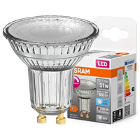 LED PAR16 reflektor GU10 7W = 51W 650lm 4000K, neutrálna biela CRI90 120° Stmievateľné SUPERSTAR Osram