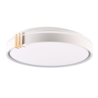 Stropné svietidlo LED Plafond 72W 8000lm CCT 120° biela sivá IP44 Pilot stmievateľné Arletta Sanico Goldlux