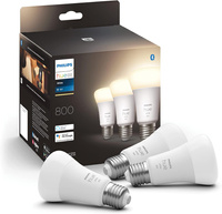 3x LED žiarovka E27 A60 9W = 60W 800lm 2700K teplá biela SMART Smart Bluetooth ZigBee White Philips HUE
