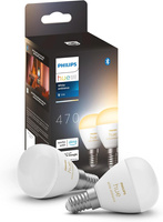 2x LED žiarovka E14 guľka P45 5,1W = 40W 470lm 2200-6500K CCT SMART Smart Bluetooth ZigBee White Ambiance Philips HUE