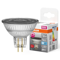 LED žiarovka MR16 reflektor GU5,3 5W = 35W 345lm 4000K neutrálna biela CRI90 12V 36° Stmievateľná SUPERSTAR Osram
