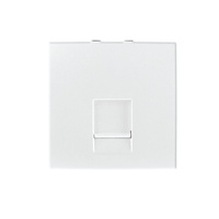 Jednoduchá štvorcová kancelárska počítačová zásuvka RJ45 Kanlux