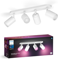 LED reflektorové stropné svietidlo 16,8 W 1600 lm IP20 biele a farebné RGB + TW White Smart SMART Zigbee Bluetooth Fugato Philips HUE