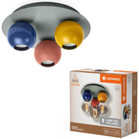 Povrchová dekoratívna stropná lampa E27 Viacfarebný dekor Ledvance