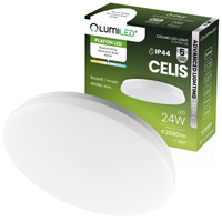 LED stropný plafón 24W 4000K CELIS Round IP44 ALS LUMILED