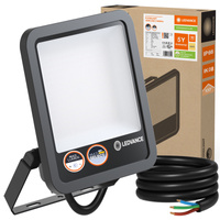 LED reflektor Vonkajšie reflektory 100W 14000lm 3000K IP66 Čierne reflektory Ledvance