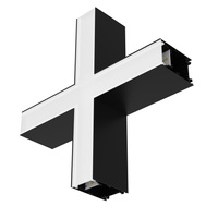 Lineárne svietidlo konektor 13,6W 1690lm CCT Shape X Black Office Linear Ledvance