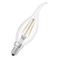 LED žiarovka B35 E14 sviečka 1,8W = 25W 250lm 2700K teplá biela 300° Filament STAR CLASSIC Osram