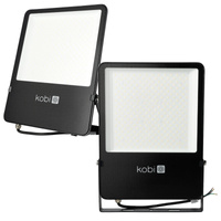 Vonkajšie LED reflektory Garden 200W 26000lm 4000K neutrálna biela 120° IP65 IK06 Black Seul Kobi