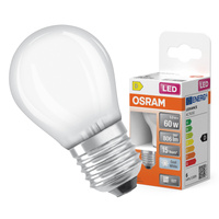 LED žiarovka P45 guľka E27 5,5W = 60W 806lm 4000K neutrálna biela 300° Retrofit Filament CLASSIC Osram