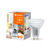 LED žiarovka GU10 4,9W = 40W 268lm CCT Stmievateľná SMART+ WiFi Sun@Home Ledvance