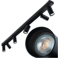 Stropné svietidlo Plafond SPOT TUBA Reflektor Halogénové šikmé svietidlo 6x GU10 TABULA LUMILED