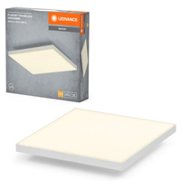 LED panel Stropné svietidlo 19W 1600lm 3000K, teplá biela povrchová montáž Biela 30x30 cm Planon Ledvance