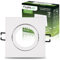 Halogénové stropné svietidlo Square GU10 MR16 White TRIAM LUMILED